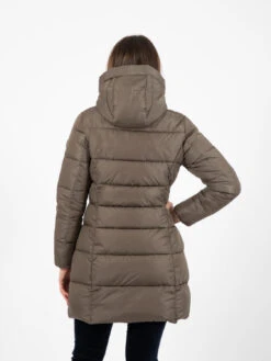 SAVE THE DUCK Piumino Mega 17 Taylor Hooded Mud Grey 7 SAVE THE DUCK Piumino Mega 17 Taylor Hooded Mud Grey -Couture per Lei save the duck piumino mega 17 taylor hooded mud grey3