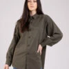 Camicia Over Dark Military 2 Camicia Over Dark Military -Couture per Lei semicouture camicia over dark military1