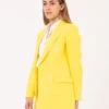 Blazer Doppiopetto Limone In Lino -Couture per Lei solo tre blazer doppiopetto limone in lino2