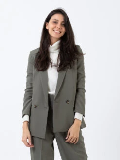 Blazer Doppiopetto Verde
