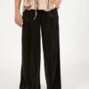 Pantalone Palazzo Nero -Couture per Lei solo tre pantalone palazzo nero1
