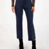 Pantaloni A Trombetta Navy -Couture per Lei solotre pantaloni a trombetta navy1