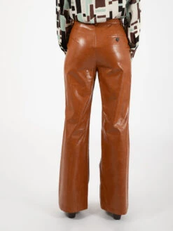 Pantaloni Ecopelle Caramello -Couture per Lei solotre pantaloni ecopelle caramello3