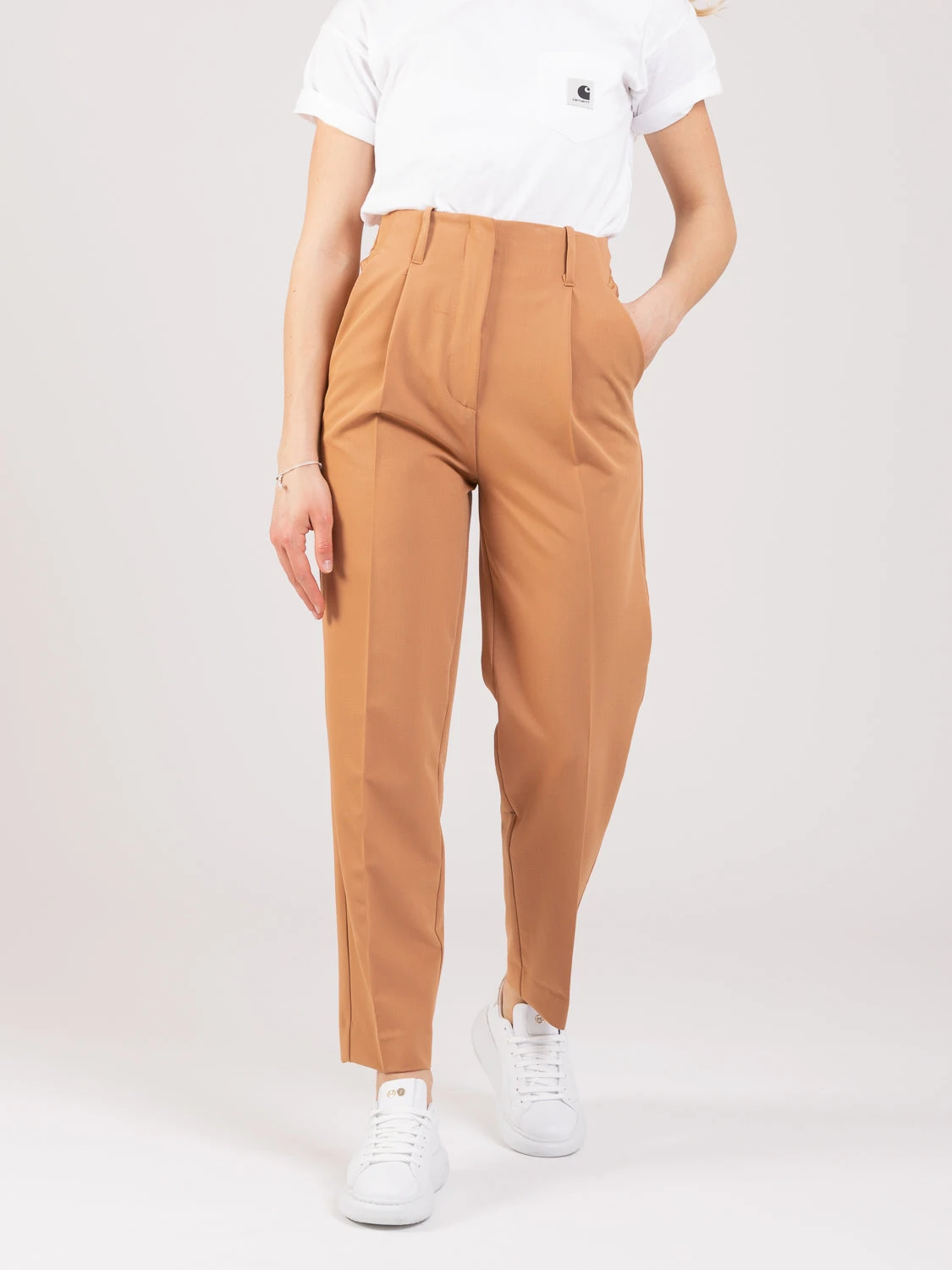 Pantaloni Vita Alta Mou 3 Pantaloni Vita Alta Mou