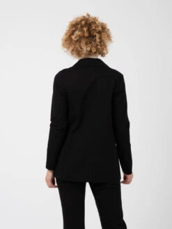 Blazer Doppiopetto Nero Taglio Vivo 7 Blazer Doppiopetto Nero Taglio Vivo -Couture per Lei stimm blazer doppiopetto nero taglio vivo3