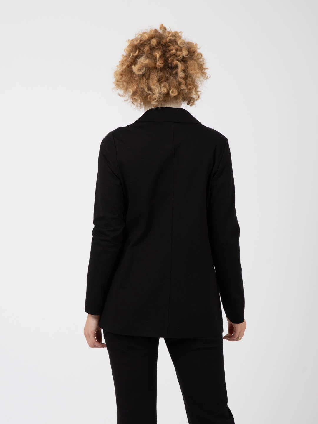 Blazer Doppiopetto Nero Taglio Vivo 5 Blazer Doppiopetto Nero Taglio Vivo - Image 3