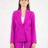 Blazer Monopetto Avvitato Fuxia 2 Blazer Monopetto Avvitato Fuxia -Couture per Lei stimm blazer monopetto avvitato fuxia2