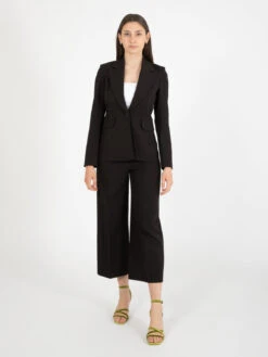 Pantaloni A Zampa Nero -Couture per Lei stimm blazer monopetto avvitato nero1 83d3acf1 602e 4000 9e1a 7caca8ca93dd