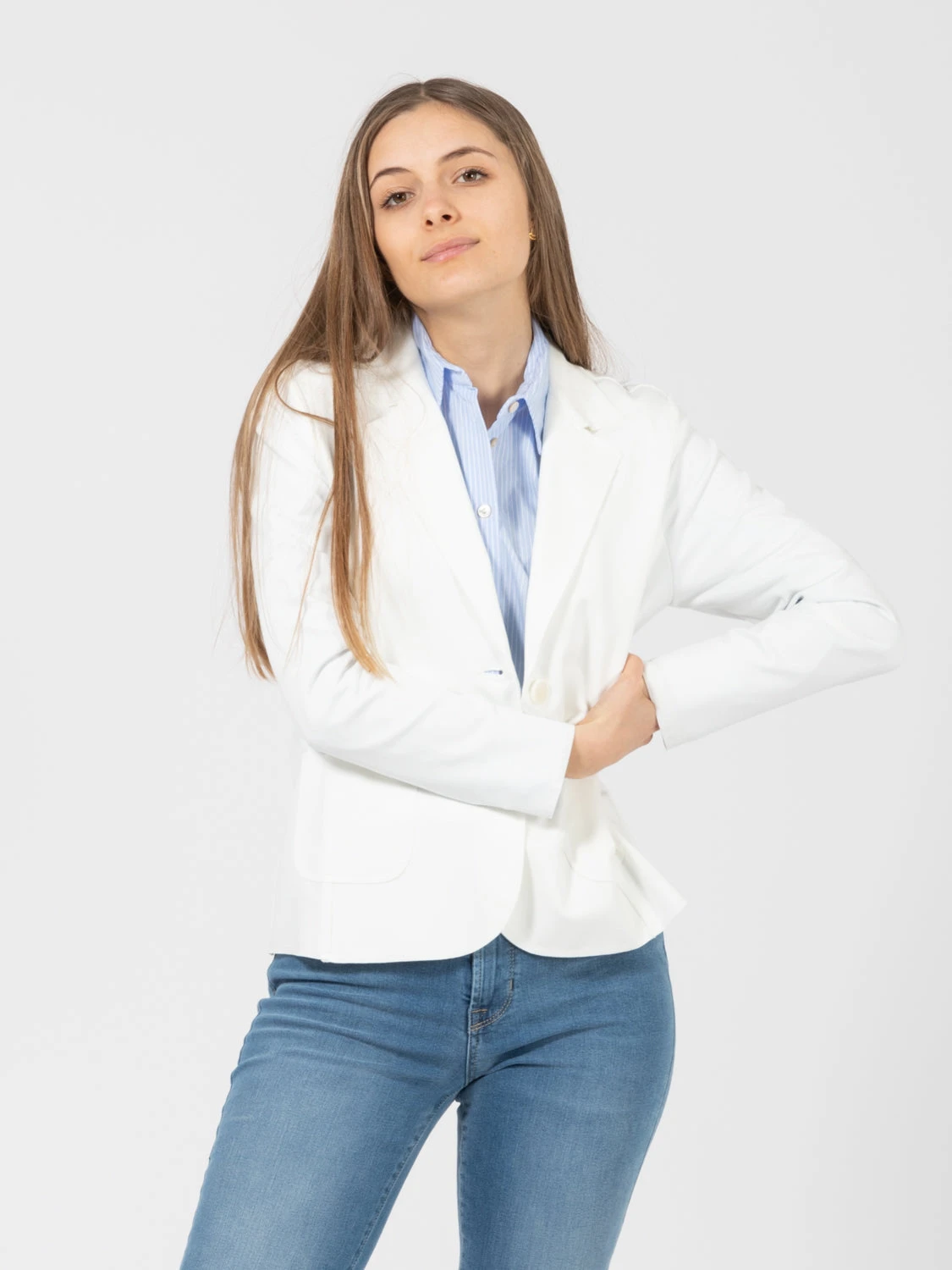 Blazer Morbido In Maglia Burro 3 Blazer Morbido In Maglia Burro