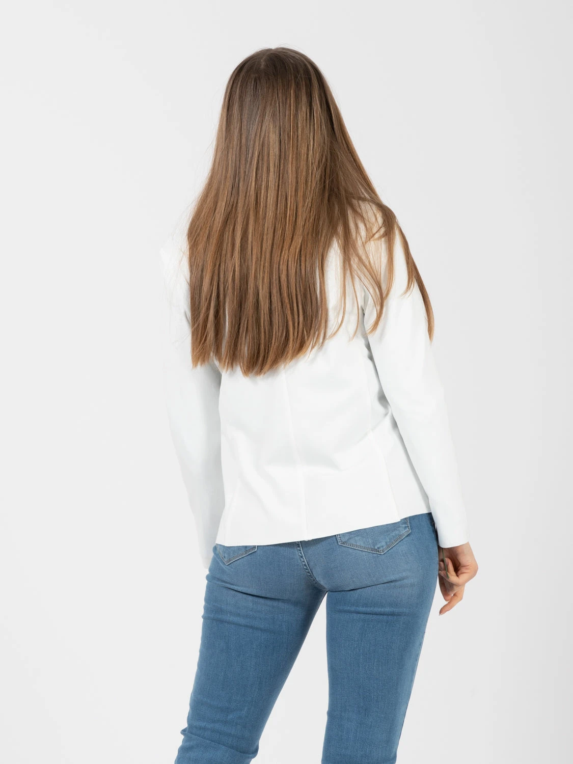 Blazer Morbido In Maglia Burro 4 Blazer Morbido In Maglia Burro - Image 2