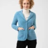 Blazer Morbido Peloso Azzurro -Couture per Lei stimm blazer morbido peloso azzurro1
