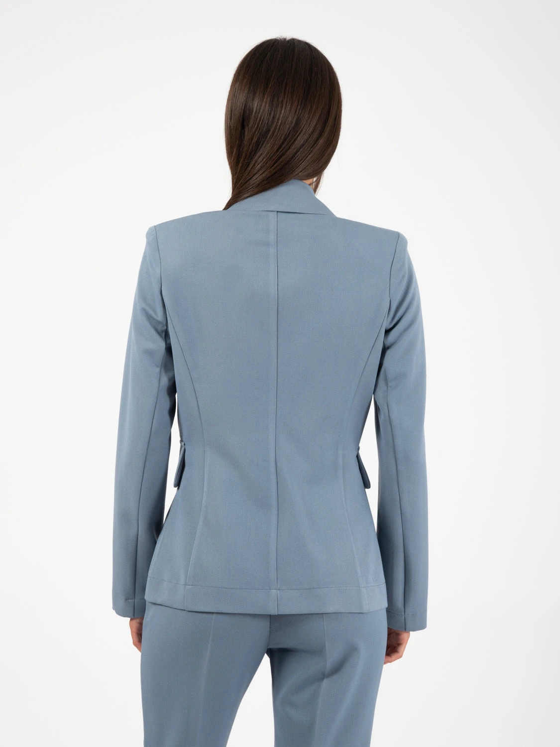 Blazer Sfiancato Azzurro Polvere 6 Blazer Sfiancato Azzurro Polvere - Image 4