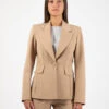 Blazer Sfiancato Cammello -Couture per Lei stimm blazer sfiancato cammello1