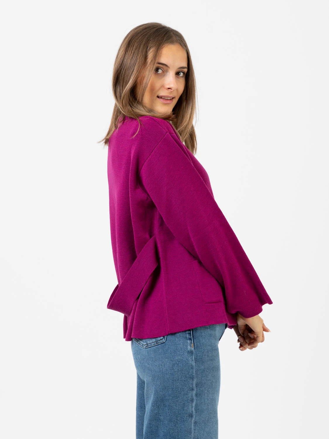 Cappetta Collo Alto Fuxia 3 Cappetta Collo Alto Fuxia