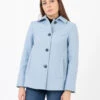 Cappottino Odod Tacito Corto Azzurro -Couture per Lei stimm cappottino odod tacito corto azzurro1