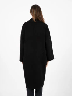 Cappotto A Ovetto Jessica Nero -Couture per Lei stimm cappotto a ovetto jessica nero3
