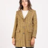 Cappotto Elen Malvive Giallo / Marrone -Couture per Lei stimm cappotto elen malvive giallo marrone1