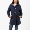 Cappotto Lungo In Lana Cotta Blu -Couture per Lei stimm cappotto lungo in lana cotta blu marrone4