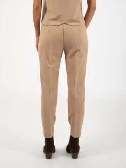 Pantaloni A Sigaretta Flanella Cammello -Couture per Lei stimm pantaloni a sigaretta flanella cammello4
