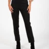 Pantaloni A Sigaretta Flanella Nero -Couture per Lei stimm pantaloni a sigaretta nero1