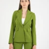 Blazer Monopetto Avvitato Verde -Couture per Lei stimm pantaloni a zampa verde3