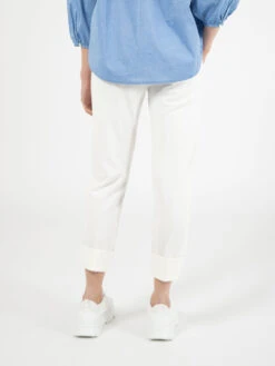 Pantaloni Balza Punto Milano Sand -Couture per Lei stimm pantaloni balza punto milano sand3