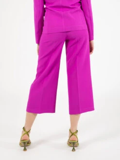 Pantaloni Cropped Fuxia -Couture per Lei stimm pantaloni cropped fuxia3