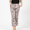 Pantaloni Trombetta Floreali Perla
