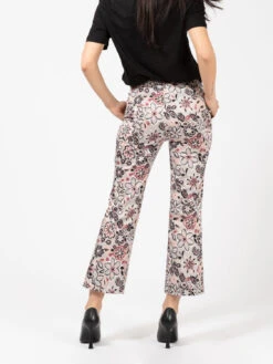 Pantaloni Trombetta Floreali Perla -Couture per Lei stimm pantaloni trombetta floreali perla3