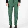 Pantaloni Velluto Coste Con Risvolto Verde -Couture per Lei stimm pantaloni velluto coste con risvolto verde1