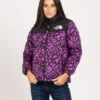 The North Face 1996 Retro Nuptse Printer Nero / Viola -Couture per Lei the north face 1996 retro nuptse printer nero viola1