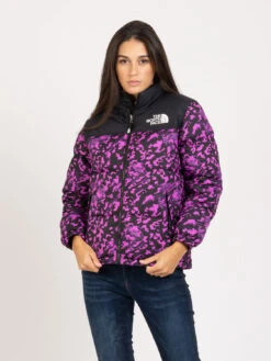 The North Face 1996 Retro Nuptse Printer Nero / Viola