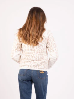 The North Face Giacca Denali 2 Leopard Silver Grey / Gardenia White 7 The North Face Giacca Denali 2 Leopard Silver Grey / Gardenia White -Couture per Lei the north face giacca denali 2 leopard silver grey gardenia white3