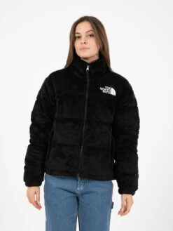 The North Face W Versa Velour Nuptse Tnf Black