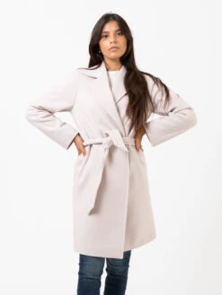 Cappotto Irene Debora Cipria Chiaro