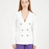 Blazer Sabina Sailor Canvas Optical -Couture per Lei true nyc blazer sabina sailor canvas optical1