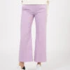 Pantaloni Penny In Tela Supima Soft Lilac