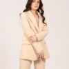 Vicolo Blazer Basic Single-button Beige -Couture per Lei vicolo blazer basic single button beige1