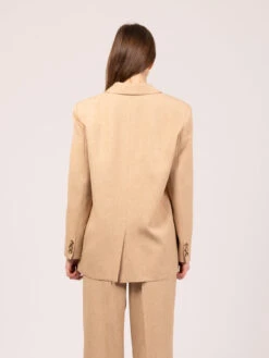 Vicolo Blazer Oversize Mélange Corda -Couture per Lei vicolo blazer oversize m lange corda3