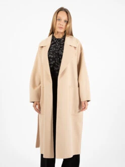 Vicolo Cappotto A Vestaglia Beige -Couture per Lei vicolo cappotto a vestaglia beige1