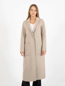 Vicolo Cappotto Lungo Stretto Tortora