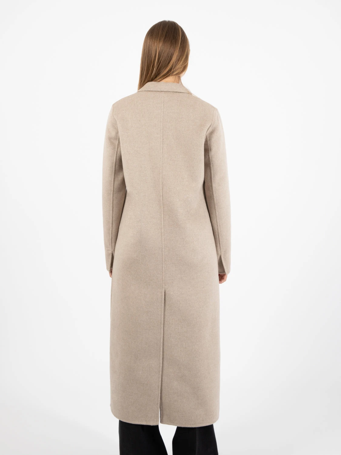 Vicolo Cappotto Lungo Stretto Tortora 5 Vicolo Cappotto Lungo Stretto Tortora - Image 3