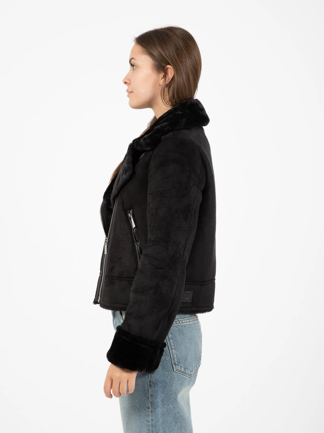 Vicolo Ecomontone Crop Nero 4 Vicolo Ecomontone Crop Nero - Image 2