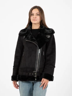 Vicolo Ecomontone Modello Biker Nero