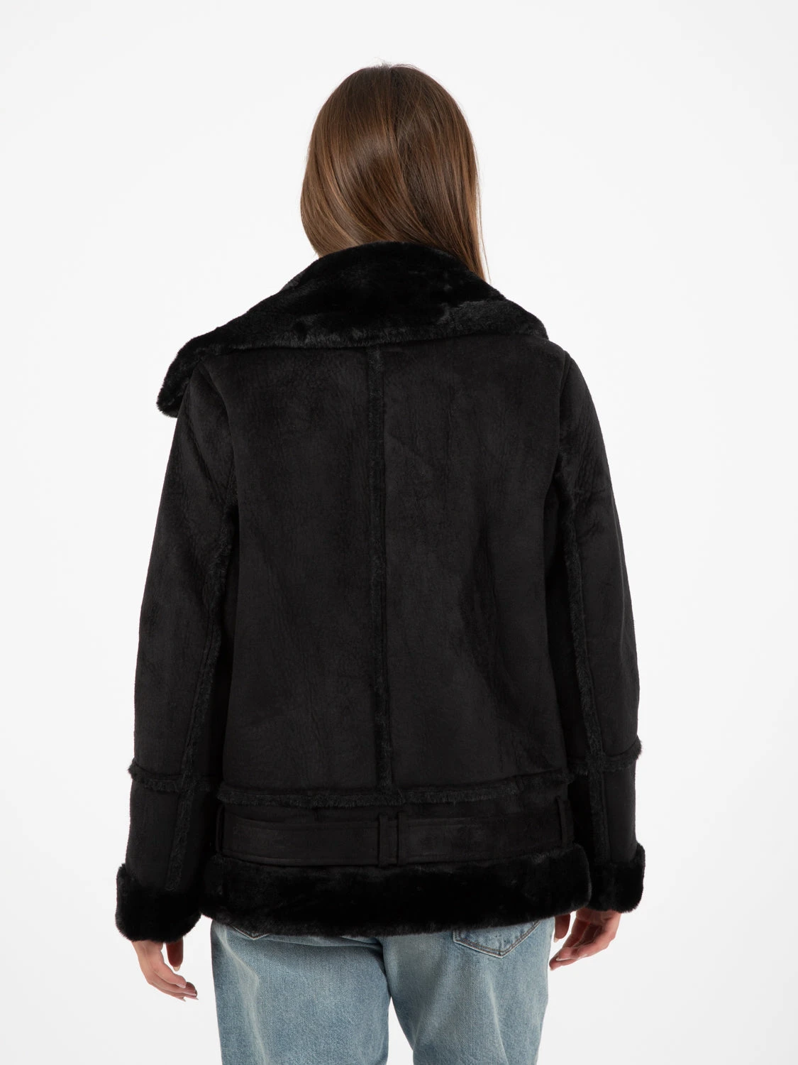 Vicolo Ecomontone Modello Biker Nero 5 Vicolo Ecomontone Modello Biker Nero - Image 3