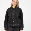 Vicolo Giacca In Jeans Con Frange Black -Couture per Lei vicolo giacca in jeans con frange black3