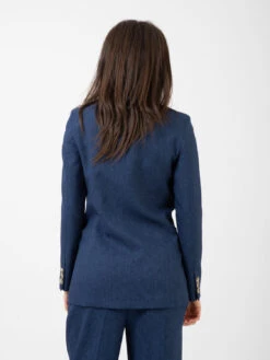 Vicolo Giacca Lunga Doppiopetto Blu -Couture per Lei vicolo giacca lunga doppiopetto blu3