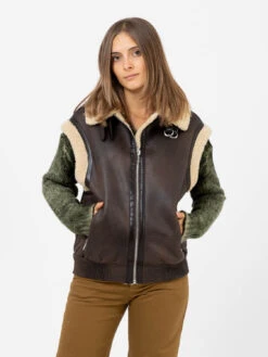 Vicolo Gilet Aviatore Testa Di Moro