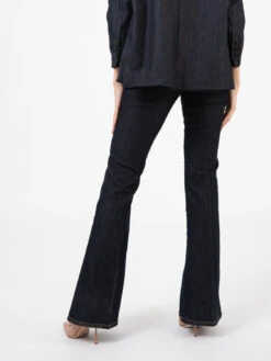 Vicolo Jeans Flare Denim Blu 7 Vicolo Jeans Flare Denim Blu -Couture per Lei vicolo jeans flare denim blu3
