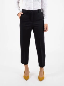 Vicolo Jogger Completo Gessato Blu